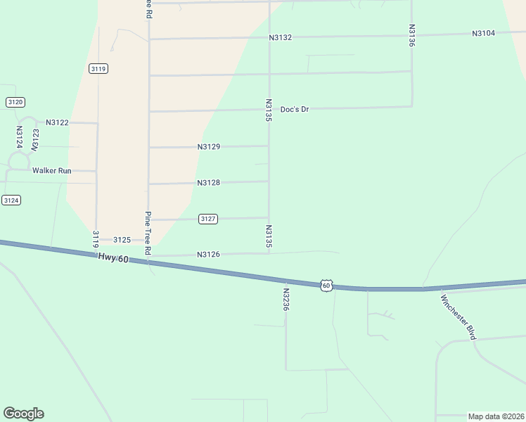 map of restaurants, bars, coffee shops, grocery stores, and more near North 3127 in Vernon