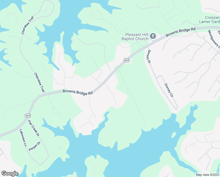 map of restaurants, bars, coffee shops, grocery stores, and more near 3908 Waldrip Drive in Gainesville