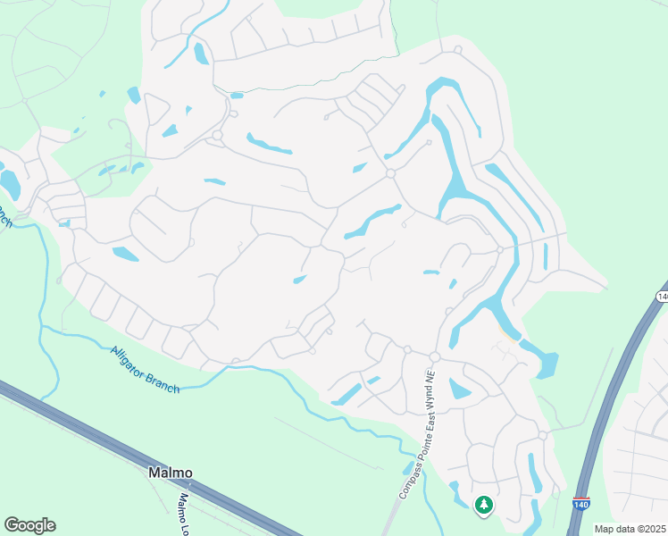 map of restaurants, bars, coffee shops, grocery stores, and more near 8533 Oak Abbey Trail Northeast in Leland