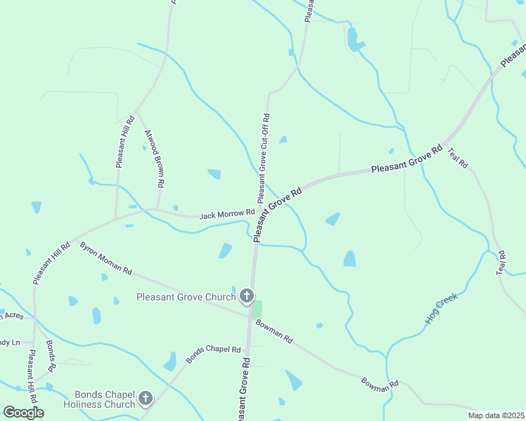 map of restaurants, bars, coffee shops, grocery stores, and more near 7945 Pleasant Grove Road in Albertville