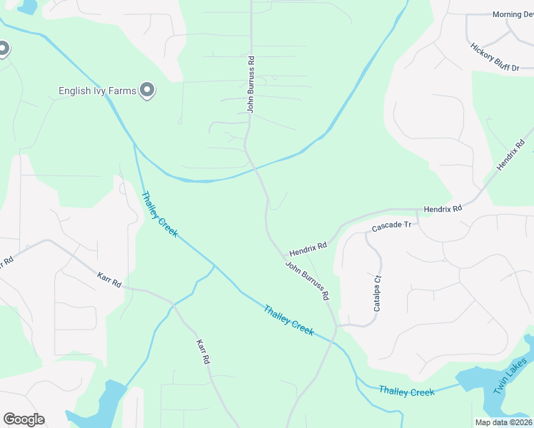 map of restaurants, bars, coffee shops, grocery stores, and more near 5360 John Burruss Road in Cumming