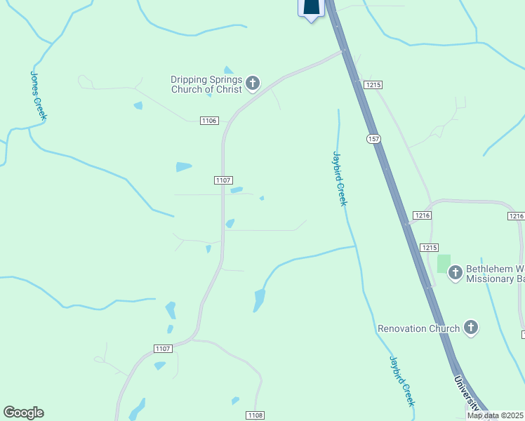 map of restaurants, bars, coffee shops, grocery stores, and more near 731 County Road 1107 in Vinemont