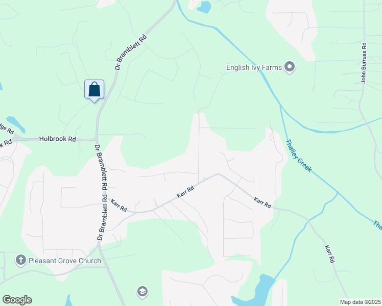 map of restaurants, bars, coffee shops, grocery stores, and more near 5745 Westwood Drive in Cumming
