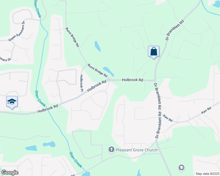 map of restaurants, bars, coffee shops, grocery stores, and more near 3525 Brynhurst Drive in Cumming