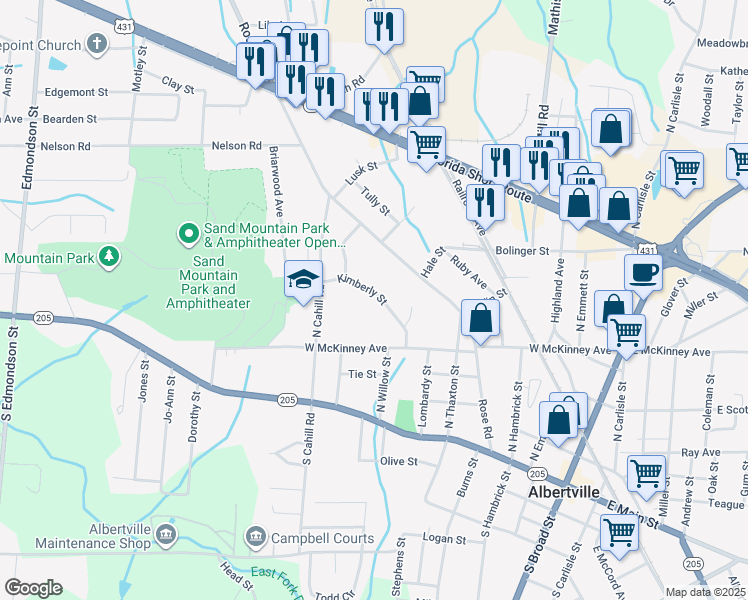 512 Kimberly Street, Albertville AL Walk Score