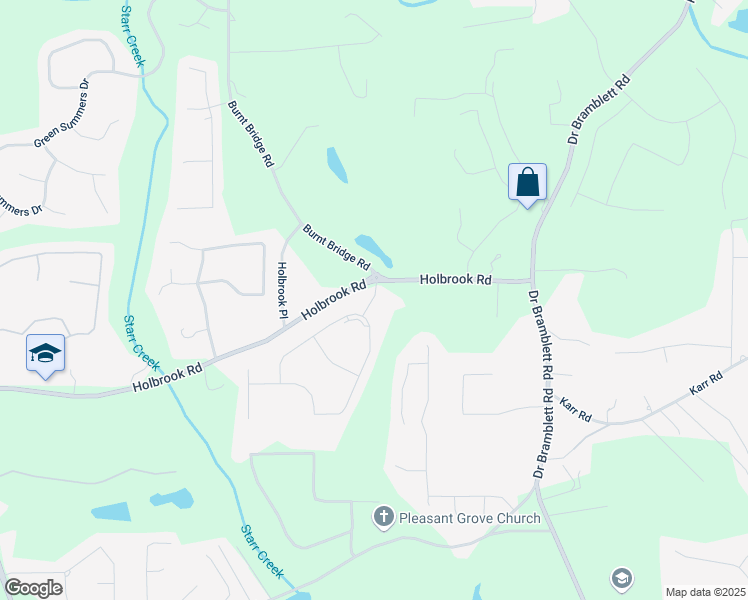 map of restaurants, bars, coffee shops, grocery stores, and more near 3525 Brynhurst Drive in Cumming