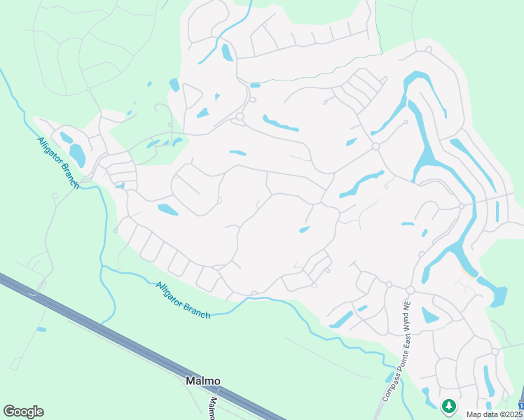 map of restaurants, bars, coffee shops, grocery stores, and more near 2369 Red Birch Trail Northeast in Leland
