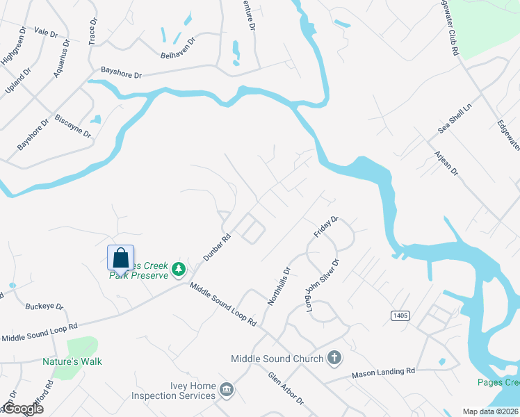 map of restaurants, bars, coffee shops, grocery stores, and more near 7410 Dunbar Rd in Wilmington