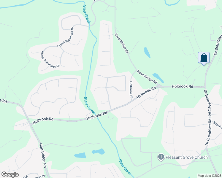map of restaurants, bars, coffee shops, grocery stores, and more near 4265 Ridgebrook Bend in Cumming