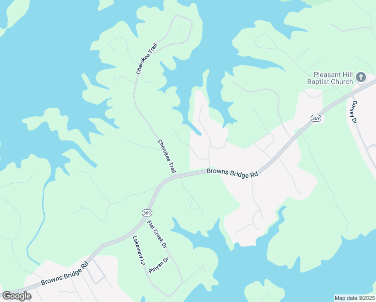 map of restaurants, bars, coffee shops, grocery stores, and more near 4129 Greyfield Bluff Drive in Gainesville