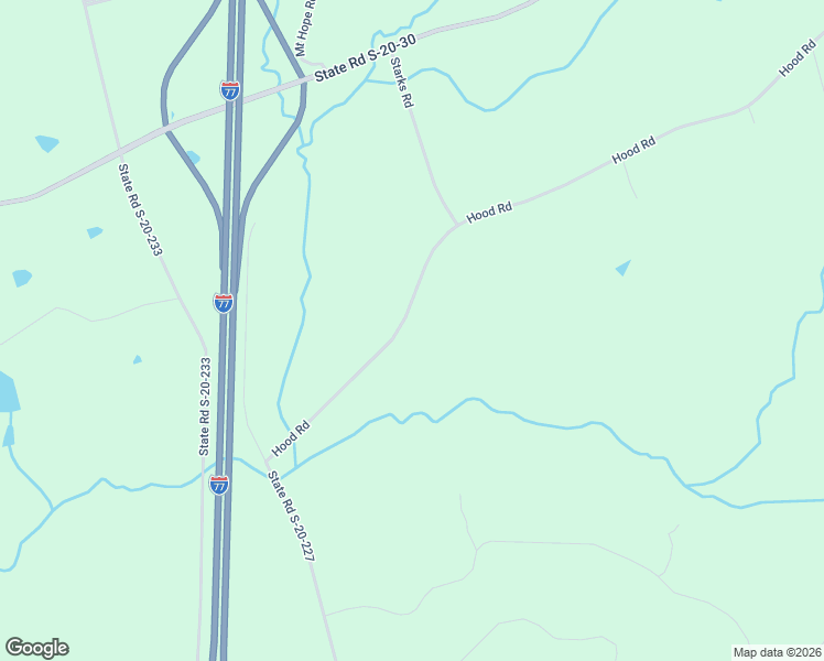 map of restaurants, bars, coffee shops, grocery stores, and more near 2863 Hood Road in Ridgeway