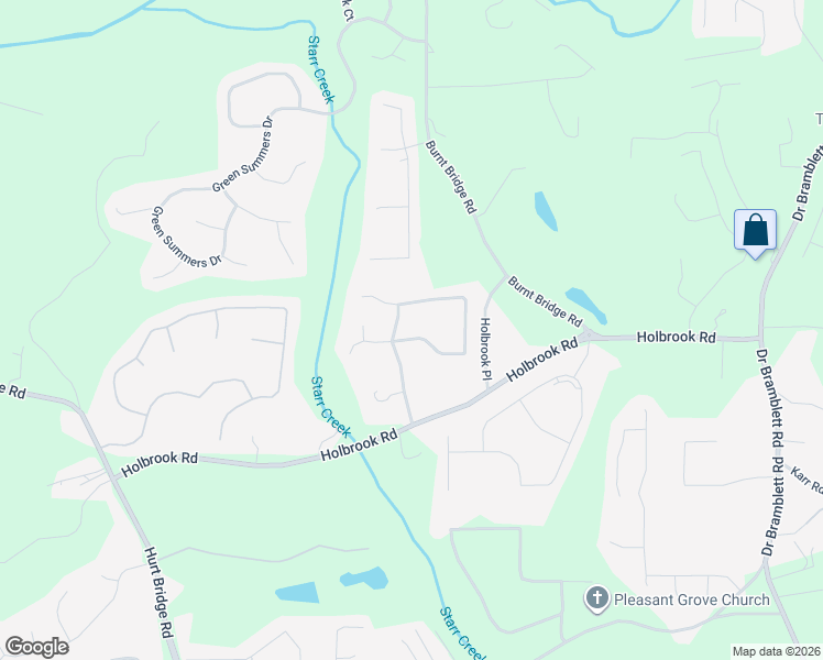 map of restaurants, bars, coffee shops, grocery stores, and more near 4270 Ridgebrook Bend in Cumming