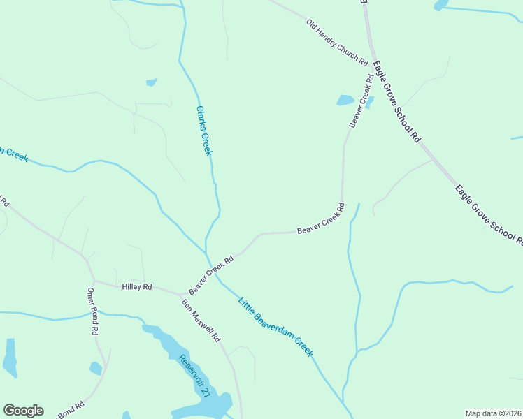 map of restaurants, bars, coffee shops, grocery stores, and more near 440 Beaver Creek Road in Bowman