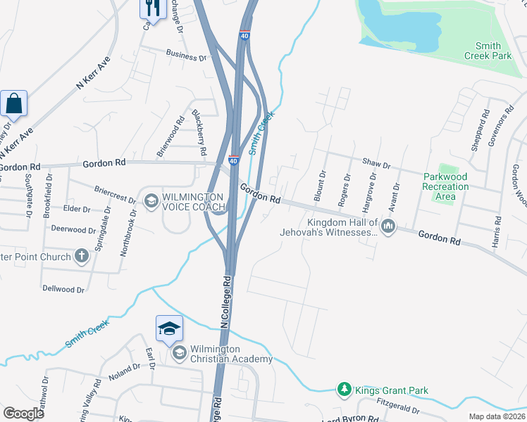 map of restaurants, bars, coffee shops, grocery stores, and more near in Murrayville