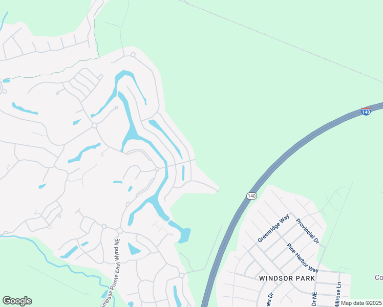 map of restaurants, bars, coffee shops, grocery stores, and more near 8422 North Pine Breeze Lane Northeast in Leland