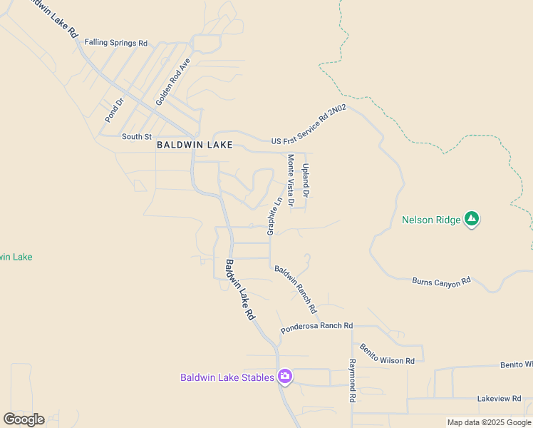 map of restaurants, bars, coffee shops, grocery stores, and more near in Big Bear Lake