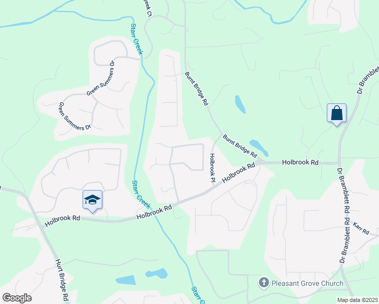 map of restaurants, bars, coffee shops, grocery stores, and more near 4110 Ridgebrook Bend in Cumming