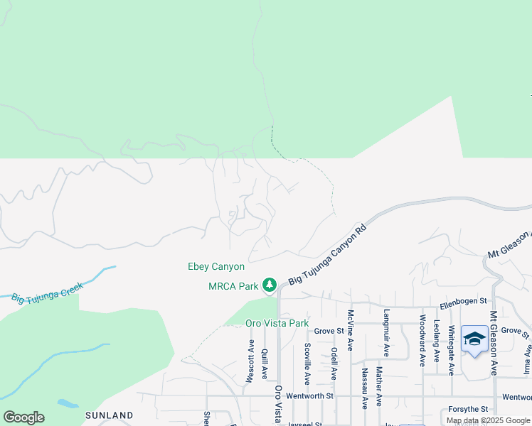 map of restaurants, bars, coffee shops, grocery stores, and more near 11395 Oro Vista Avenue in Los Angeles