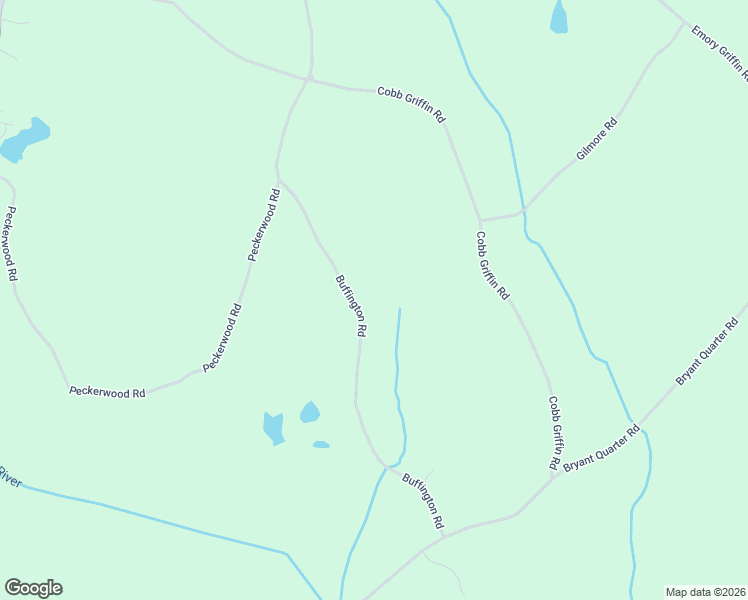 map of restaurants, bars, coffee shops, grocery stores, and more near 5431-5455 Buffington Road in Gillsville