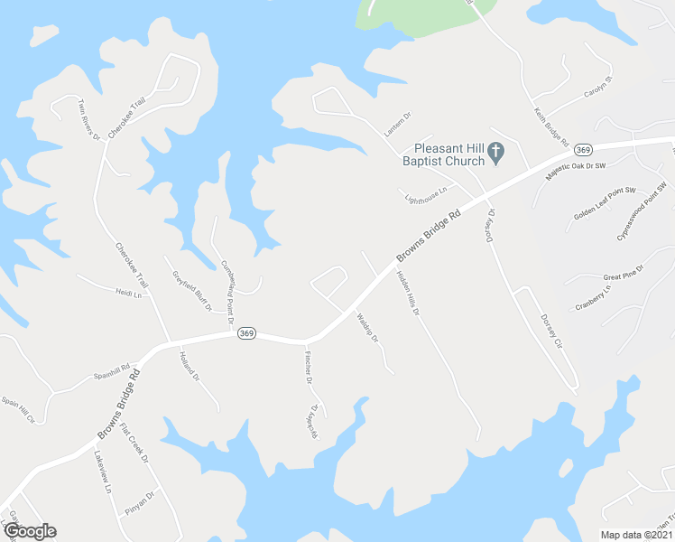 map of restaurants, bars, coffee shops, grocery stores, and more near 3853 Watson Cir in Gainesville