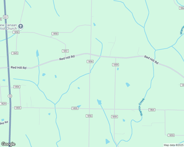 map of restaurants, bars, coffee shops, grocery stores, and more near 1229 County Road 1856 in Arab