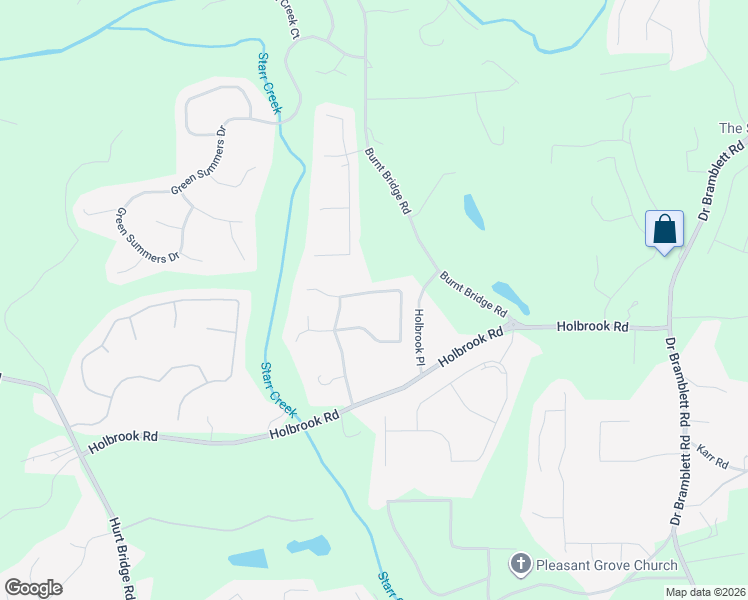 map of restaurants, bars, coffee shops, grocery stores, and more near 4125 Ridgebrook Bend in Cumming