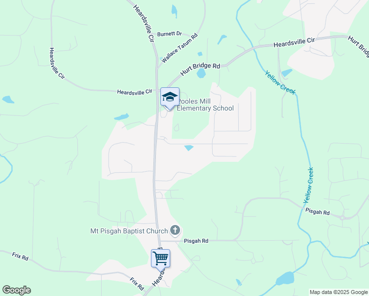 map of restaurants, bars, coffee shops, grocery stores, and more near 7130 Ansley Park Way in Cumming