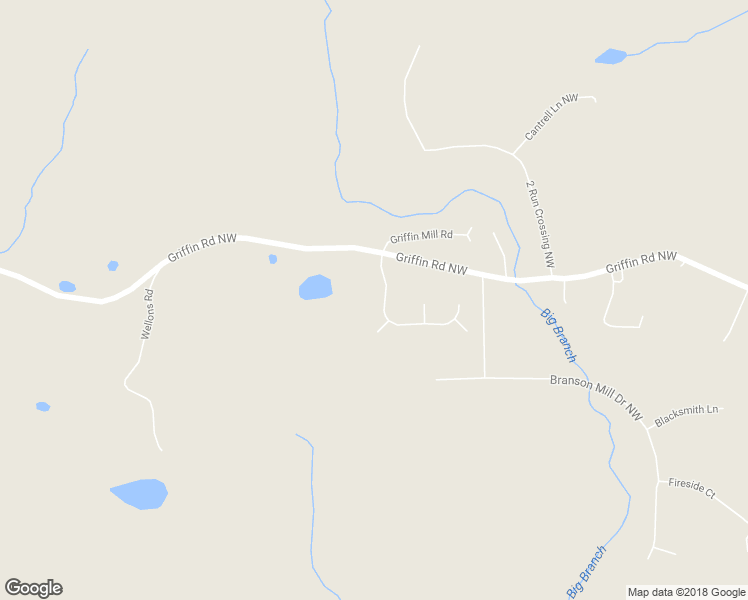 map of restaurants, bars, coffee shops, grocery stores, and more near 20 Cobblestone Drive Northwest in Cartersville