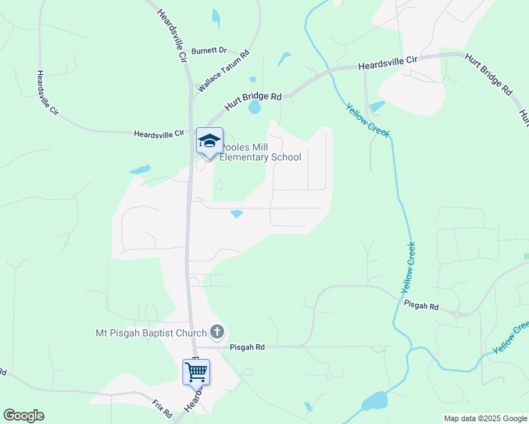 map of restaurants, bars, coffee shops, grocery stores, and more near 7330 Olivia View Court in Cumming