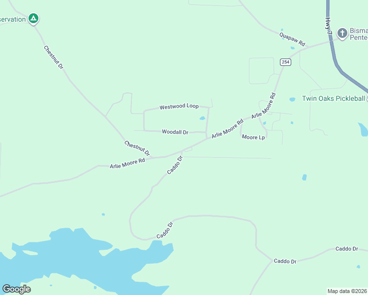 map of restaurants, bars, coffee shops, grocery stores, and more near 1136 Arlie Moore Road in Bismarck