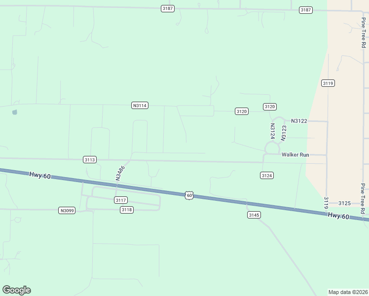 map of restaurants, bars, coffee shops, grocery stores, and more near County Road 3113 in Show Low