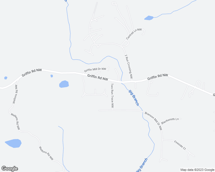 map of restaurants, bars, coffee shops, grocery stores, and more near 50 Cobblestone Drive Northwest in Cartersville