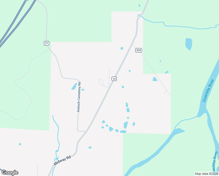 map of restaurants, bars, coffee shops, grocery stores, and more near Midway Road in Donaldson