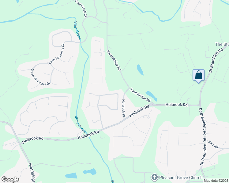 map of restaurants, bars, coffee shops, grocery stores, and more near 4125 Ridgebrook Bend in Cumming