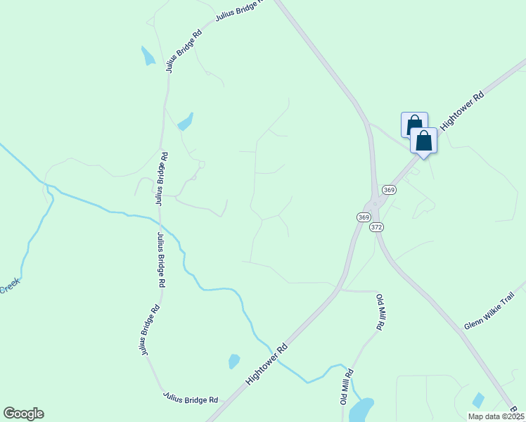 map of restaurants, bars, coffee shops, grocery stores, and more near 213 Westwind Drive in Ball Ground