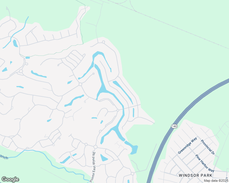 map of restaurants, bars, coffee shops, grocery stores, and more near 8465 North Shoreside Way Northeast in Leland