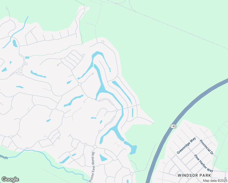 map of restaurants, bars, coffee shops, grocery stores, and more near 8465 North Shoreside Way Northeast in Leland