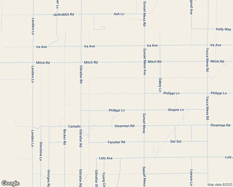 map of restaurants, bars, coffee shops, grocery stores, and more near Phillipi Lane in Homestead Valley