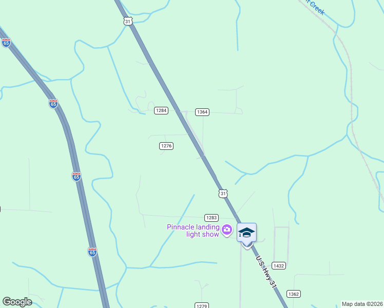 map of restaurants, bars, coffee shops, grocery stores, and more near 21821 U.S. 31 in Vinemont