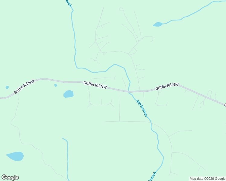 map of restaurants, bars, coffee shops, grocery stores, and more near 32 Griffin Road Northwest in Cartersville