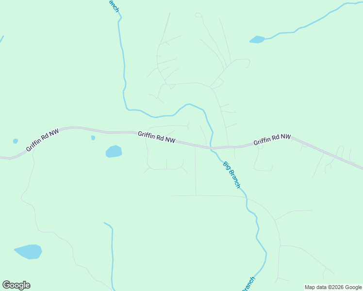 map of restaurants, bars, coffee shops, grocery stores, and more near 32 Griffin Road Northwest in Cartersville