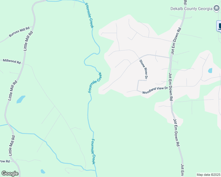 map of restaurants, bars, coffee shops, grocery stores, and more near 9035 Forest Path Drive in Gainesville