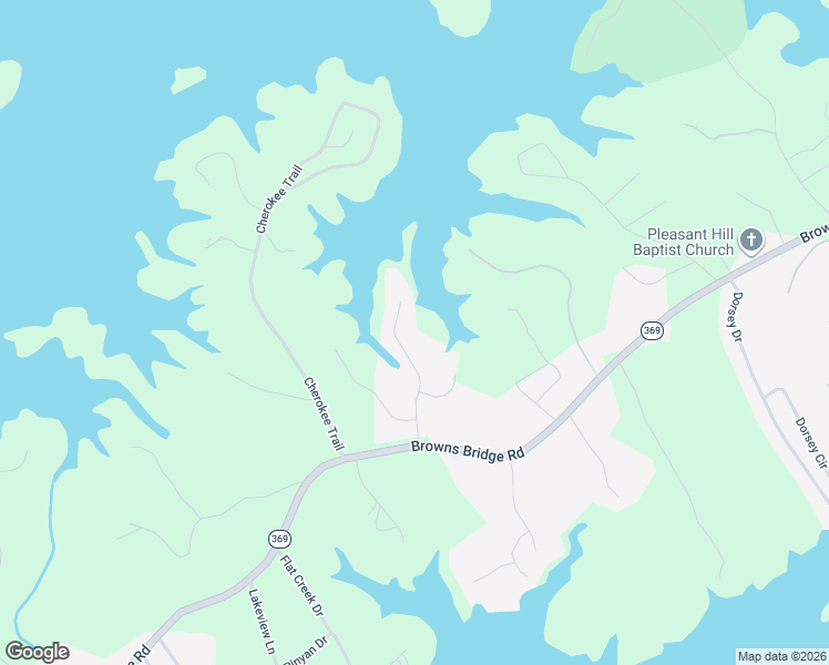 map of restaurants, bars, coffee shops, grocery stores, and more near 4182 Cumberland Point Drive in Gainesville