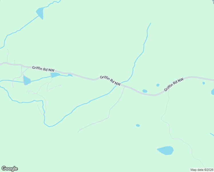 map of restaurants, bars, coffee shops, grocery stores, and more near 671 Griffin Road Northwest in Cartersville