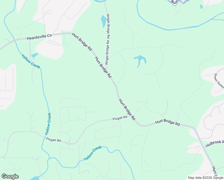 map of restaurants, bars, coffee shops, grocery stores, and more near 4445 Hurt Bridge Road in Cumming