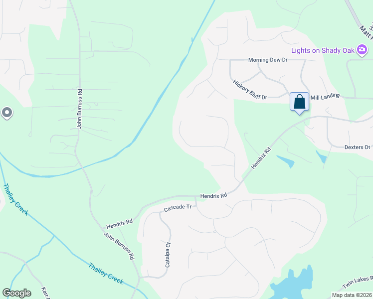 map of restaurants, bars, coffee shops, grocery stores, and more near 5995 Boulder Bluff Drive in Cumming