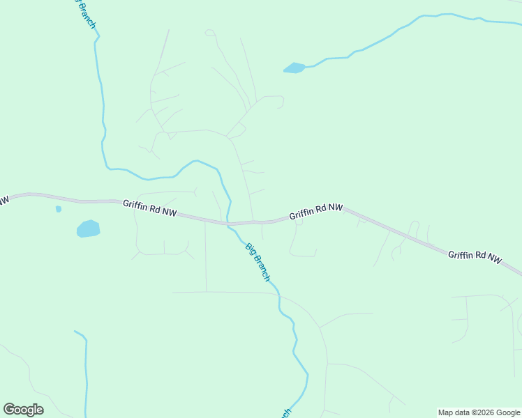 map of restaurants, bars, coffee shops, grocery stores, and more near 34 2 Run Crossing Northwest in Cartersville