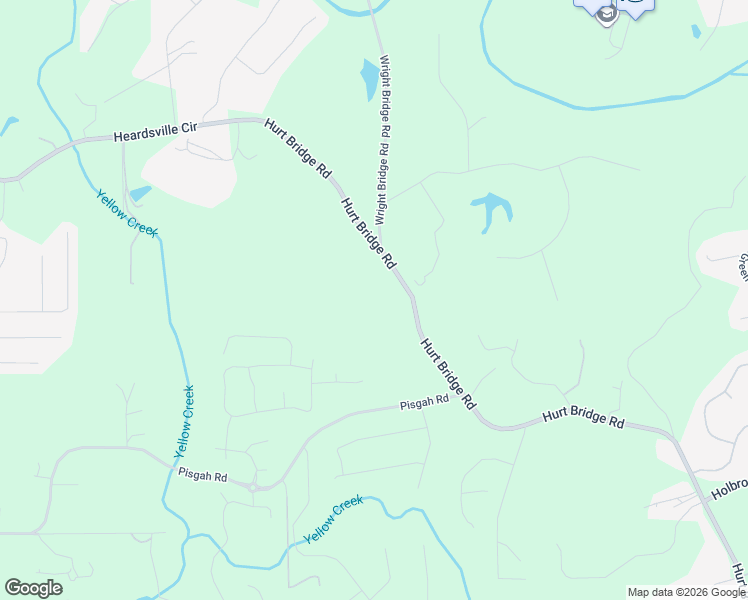 map of restaurants, bars, coffee shops, grocery stores, and more near 4445 Hurt Bridge Road in Cumming