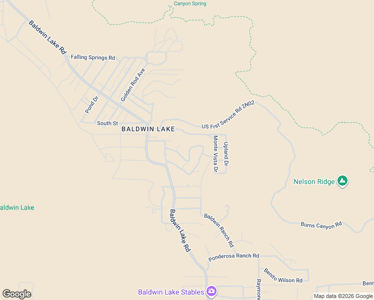 map of restaurants, bars, coffee shops, grocery stores, and more near Curvate Drive in San Bernardino County