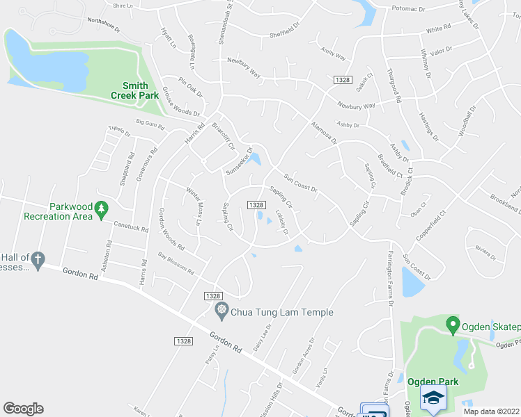 map of restaurants, bars, coffee shops, grocery stores, and more near 2232 White Road in Wilmington
